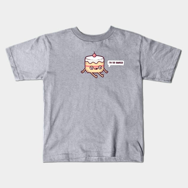 Baked Kids T-Shirt by Randyotter